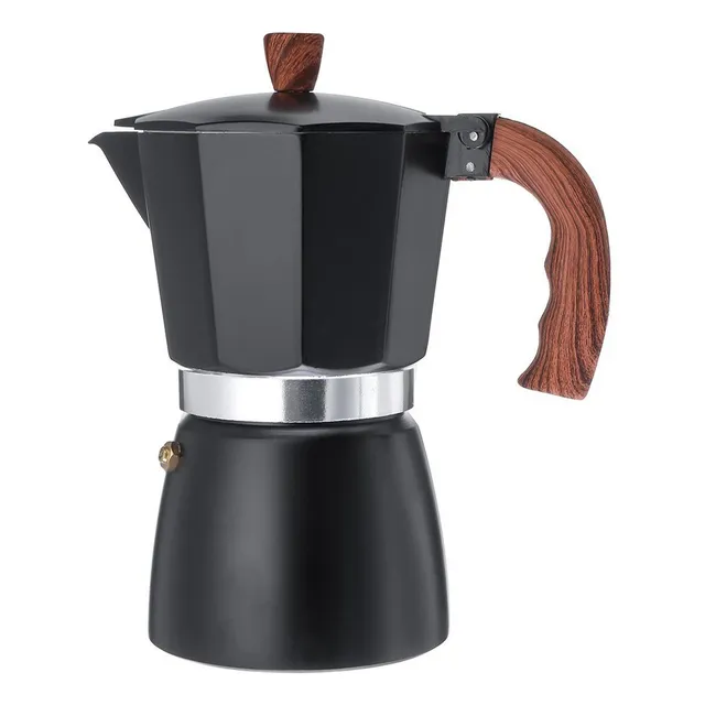 Cafetera Espresso Estilo Italiano Clásico Moka Pot Aluminio