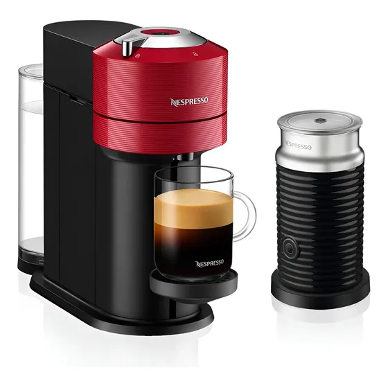 Cafetera Nespresso Vertuo Next Con Espumador De Leche