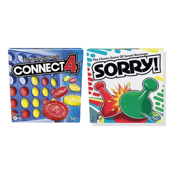Hasbro Gaming Classic Connect 4 Y ¡lo Siento! Juegos De Mesa