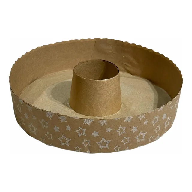 Moldes De Rosca De Pascua Savarin Papel 20 Cm X 10 Unidades