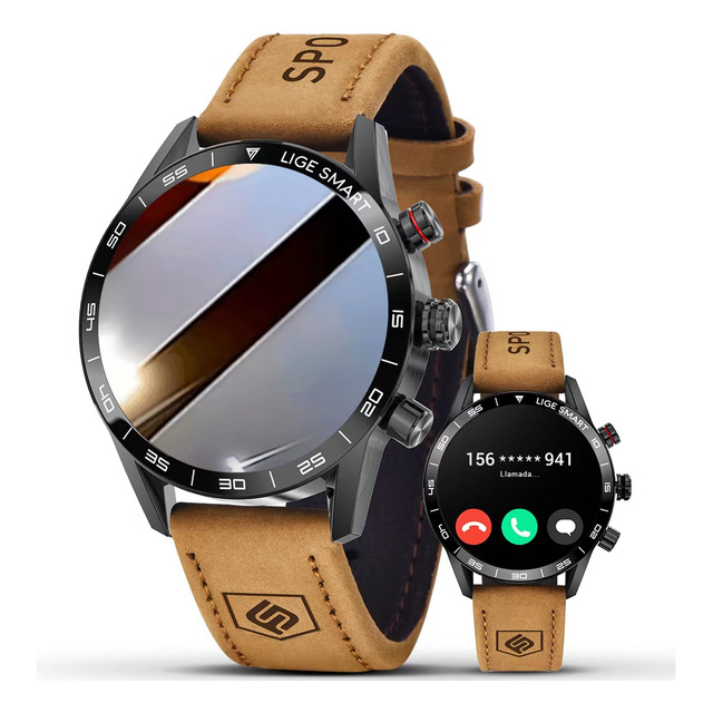 Relógio Inteligente Homens Smartwatches Chamada Bluetooth Relógio Inteligente Homens Smartwatches Chamada Bluetooth