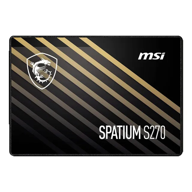 Ssd Msi Spatium S270 480gb 2.5 Sata Iii 500/450 Mb/s Color Negro