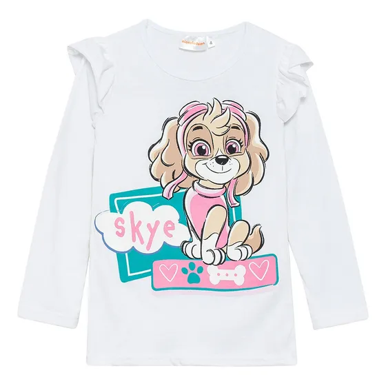 Remera Manga Larga Paw Patrol Skye Con Licencia Original
