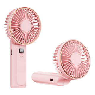 Ventilador De Mano, Mini Ventilador Portátil Con Banco De Ventilador De Mano, Mini Ventilador Portátil Con Banco De