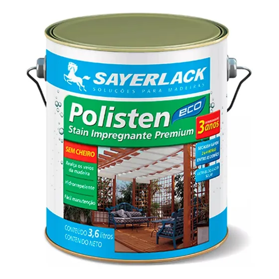 Protector Para Madera Sayerlack Al Agua 3.6 Lts. Colores.