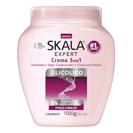 Crema De Tratamiento Skala 1kg - 3 En 1 Glicólico
