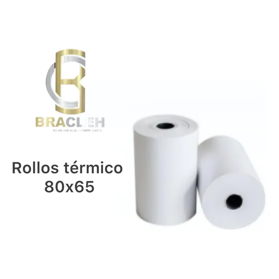 Rollos De Papel Termico 80x65