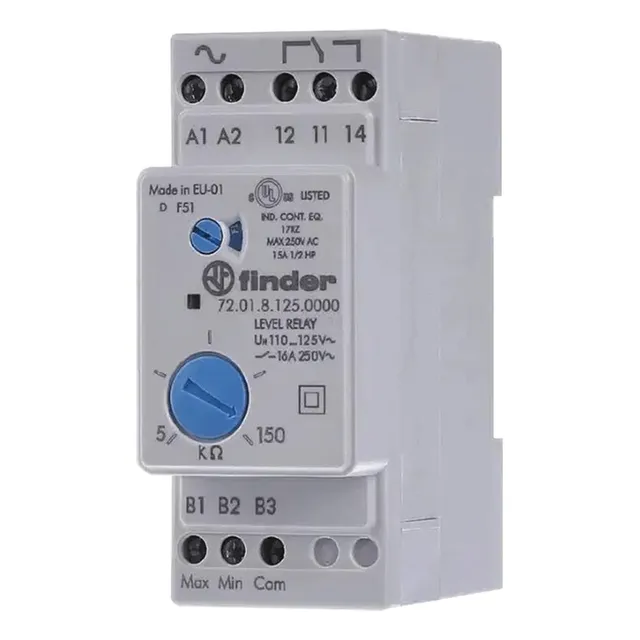 Relevador De CONTROL DE NIVEL Serie 72 Finder 72.01.8.125.0000