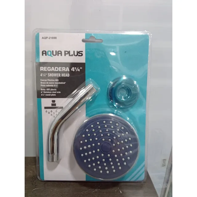 Regadera Con Brazo Aqua Plus (4- 1/4 PLG)