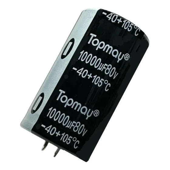 Kit 4 Pçs - Capacitor Eletrolitico 10000x80v - 10000uf X 80v