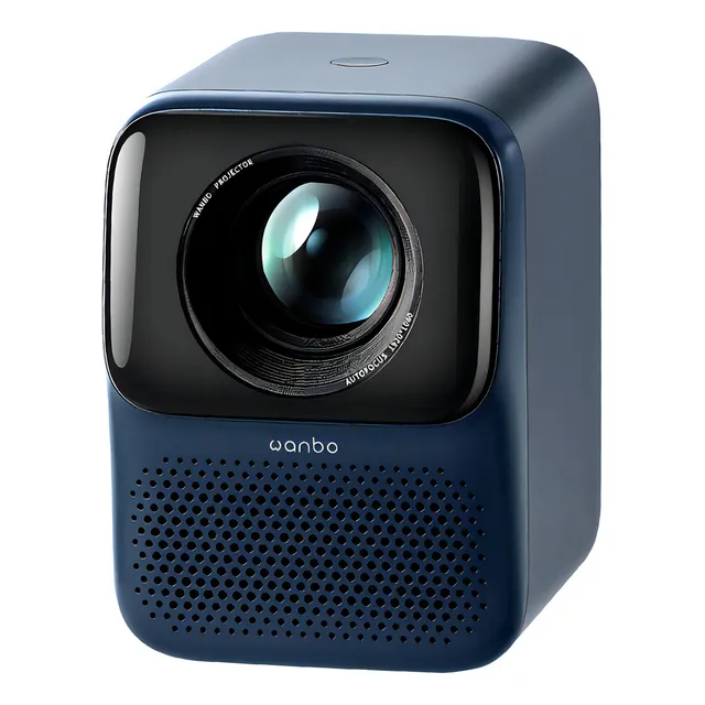 Proyector Wanbo Proyector T2 MAX NEW 450 Lúmenes Ansi Azul Marino 220V