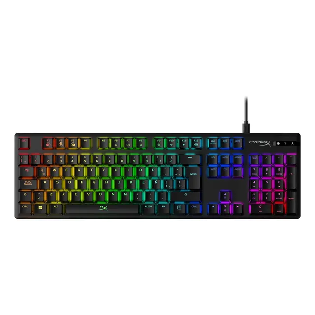 Teclado Hyperx Alloy Core Rojo Hx (disposición Para La) Negr