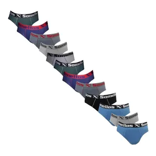 Cueca Tradicional - Atacado - Kit 12 Cuecas - Slip Cueca Tradicional - Atacado - Kit 12 Cuecas - Slip