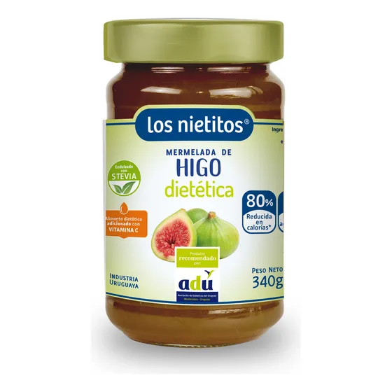 Mermelada Dietética Higo Los Nietitos 340 Grs