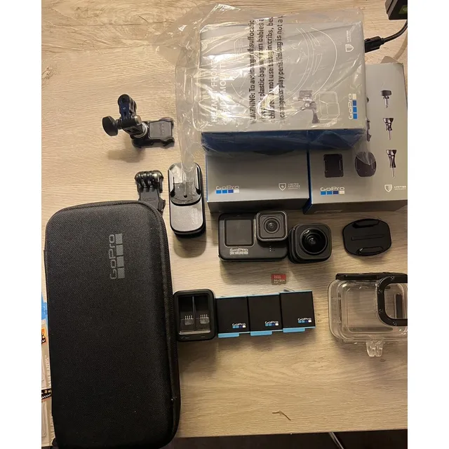 Gopro Hero 9 Black (64 Gb Sd, 3 Batteries, Dual Charger
