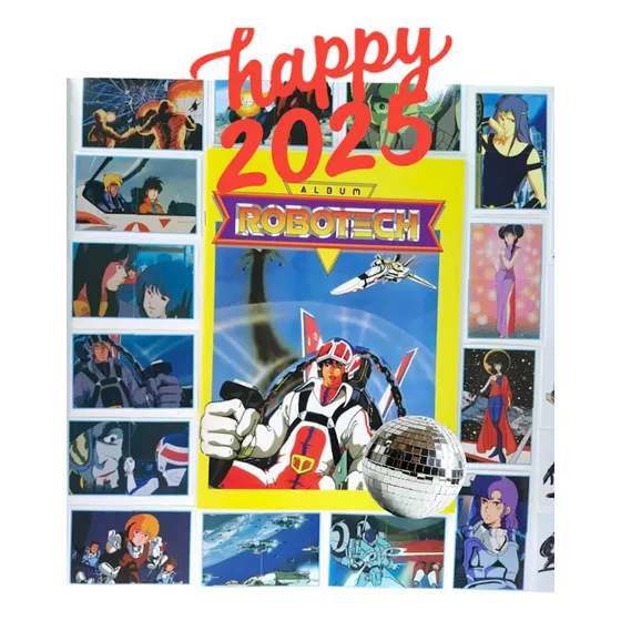 Album Robotech  Completo A Pegar +4 Poster