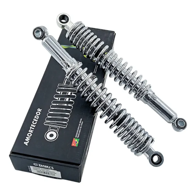 Amortecedor Mola Cromada Titan-fan 125-150 2004-2012