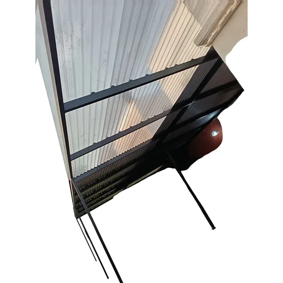 Pérgola Regiu Techos Aleros - Modelo Exclusivo Negro