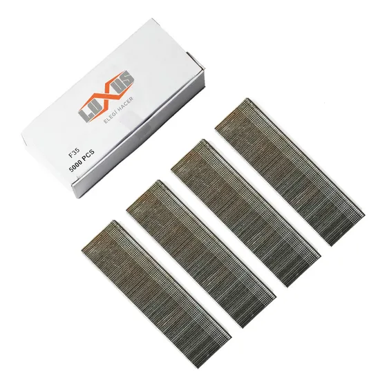 Clavos Para Clavadora Neumática F50 35mm Luxus X 5000u Largo 3.5 cm