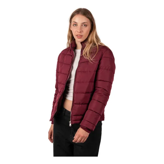 Campera Mujer Inflada Importada Parka Piel Abrigada Capucha 