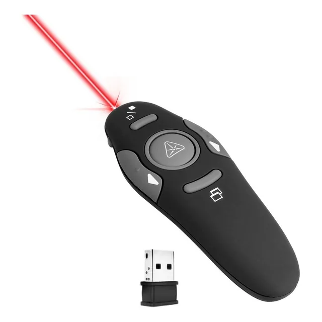 Presentador Puntero Laser Inalambrico Powerpoint Usb Pc Lapt