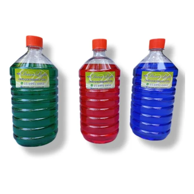 3 Lts Aceite Para  Lamparas (parafina Liquida) Color