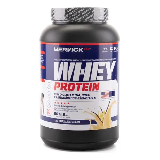 Whey Protein 2lbs Mervick Proteina De Suero