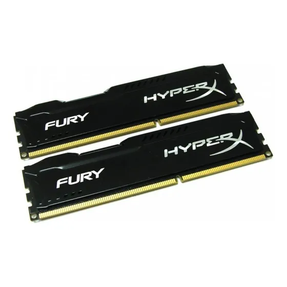 Hyperx Fury Kingston 16gb (2x8gb) Ddr3 Bk 1600mhz Impecables