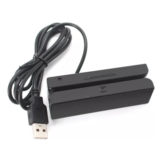 Para Para A-a Leitor De Cartão De Tira Magnética Usb