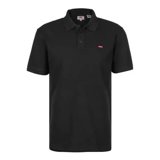 Camiseta Camisa Levis Preta Hm Polo