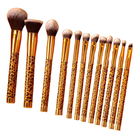 Docolor Set 12 Brochas Leopardo Brochas 100% Original Docolor Set 12 Brochas Leopardo Brochas 100% Original