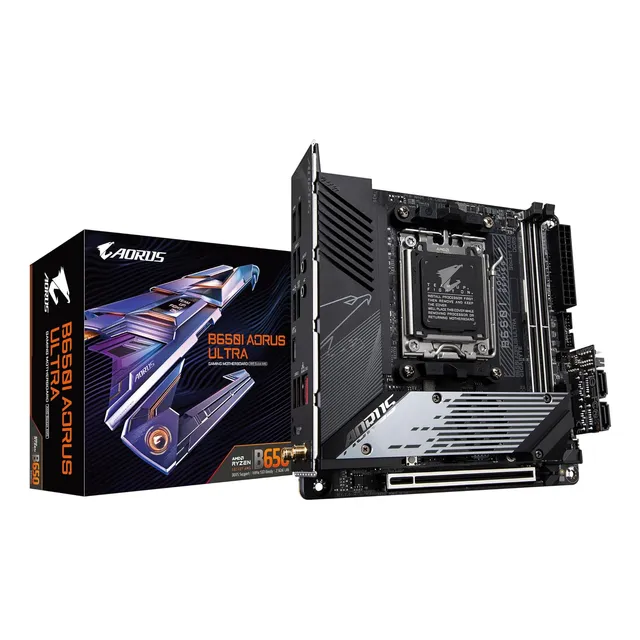 Gigabyte B650i Aorus Ultra Mini-itx Am5 Ddr5 5.0 Wi-fi 6e