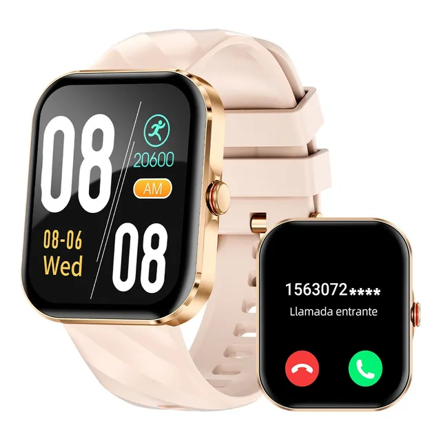Elegante Smartwatch Mujer Reloj Inteligente Alexa Llamadas
