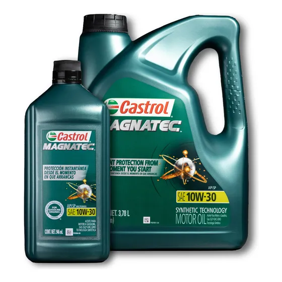 Castrol Magnatec 10w30 - Semisintetico - Galon+cuarto 4,73lt