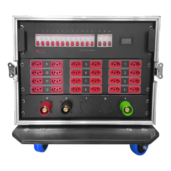 Sistema Mainpower Mini Mod. Disjuntor Com Tomadas E Camlocks