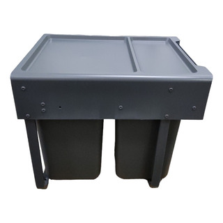 Basurero 40l Cierre Suave Puerta Abatible (mueble Cocina) Basurero 40l Cierre Suave Puerta Abatible (mueble Cocina)
