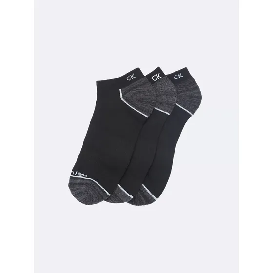 Pack Negro De 3 Medias De Microfibra Calvin Klein