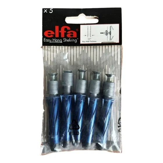 Anclaje Ramplug Mariposa Drywall Yeso Estanteria Drill 3/8