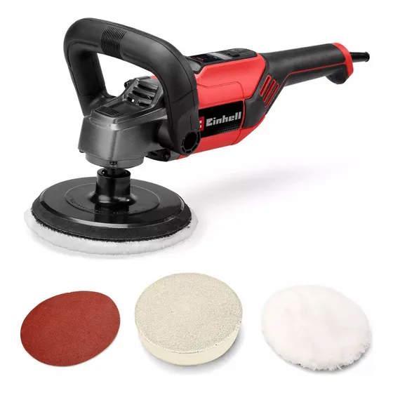 Pulidora Y Lijadora Einhell Cc-po 1100/150 Ce 1100w 150mm Color Rojo Frecuencia 50/60 Hz