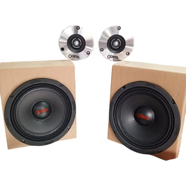 Medios Y Tweeter 6.5  Gama 480w 4 Piezas Carro/camioneta