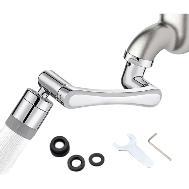 Accesorio Para Grifo Giratorio Universal De Acero Inoxidable