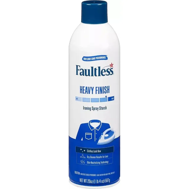Almidón Para Planchar Ropa Faultless 585 Ml