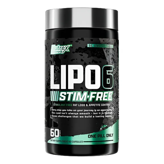 Lipo-6 Quemador  S-f Nutrex Research 60 Cáp