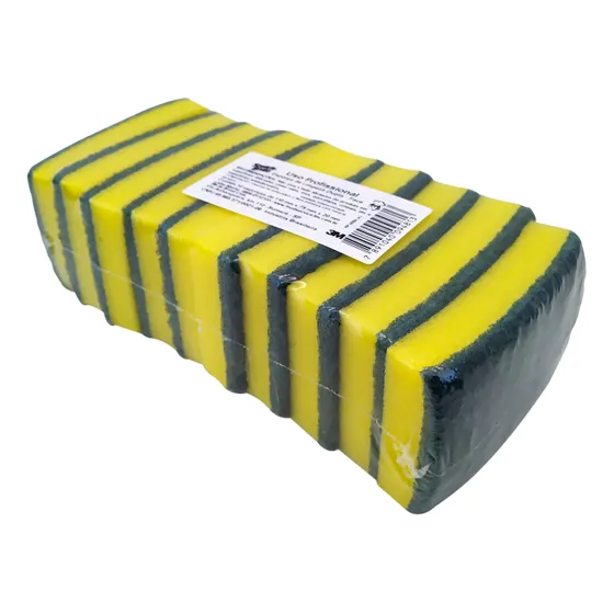 Kit 10 Esponjas De Limpeza Dupla Face 3m Scoth Brite