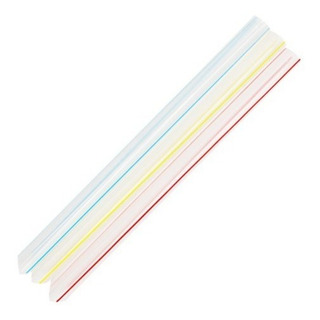 Paquete De Popote Para Tapioca, Corte Diagonal - 135 Piezas Paquete De Popote Para Tapioca, Corte Diagonal - 135 Piezas