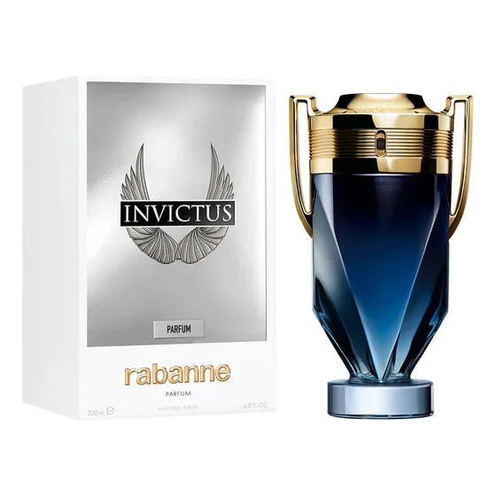 Rabanne Invictus Parfum spray 200 ml para hombre no recargable