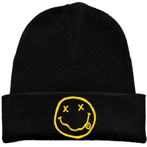 Gorro Lana Nirvana Rock Metal  Tv Estampado Urbanoz