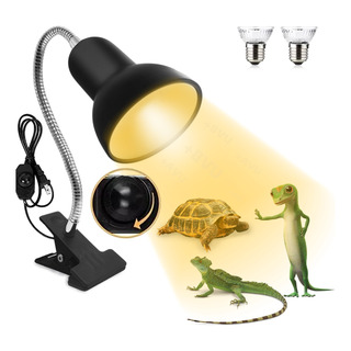 Lámparas De Calor Para Tortuga Reptiles 2 Bombillas Uva+uvb Lámparas De Calor Para Tortuga Reptiles 2 Bombillas Uva+uvb