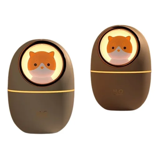 Humidificador Gato H6i Luz Led Conexión Usb