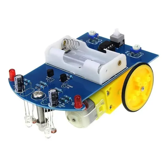 Kit Carrito Seguidor De Linea Carro Detector Robot Educativo | Cuotas sin interés